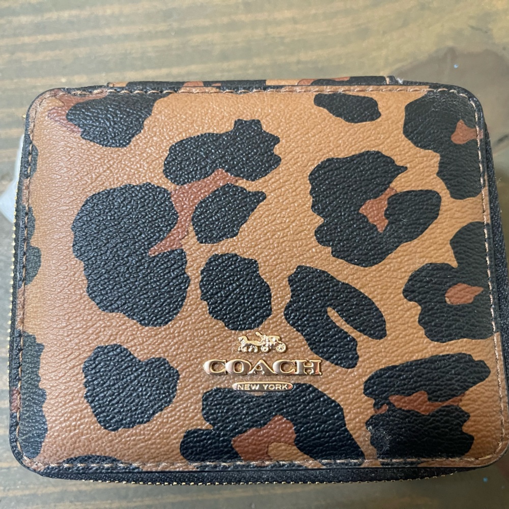 Large leopard jewelry box! Not sold in store anymore